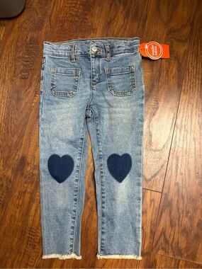Wonder nation toddler girl skinny jeans, size 4T